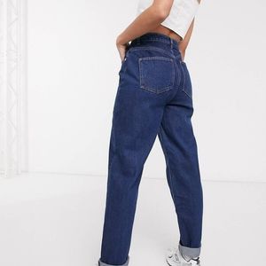 COVINGTON Vintage Dark Wash Mom Jean